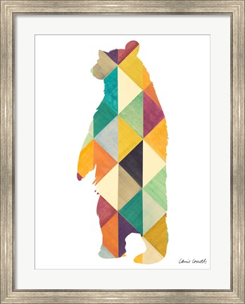 Framed Uptown Bear Print