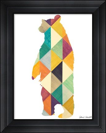 Framed Uptown Bear Print