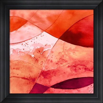 Framed Rose Fantasy II Print