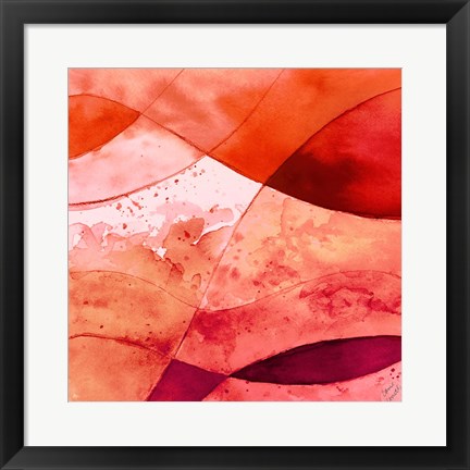 Framed Rose Fantasy II Print