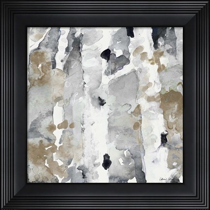 Framed Evening Forest II Print