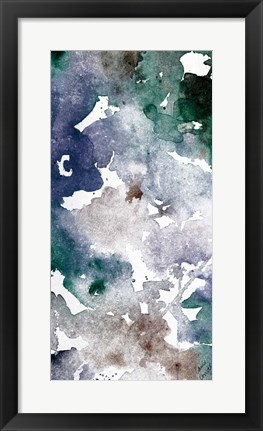 Framed Deep Ocean Panel II Print