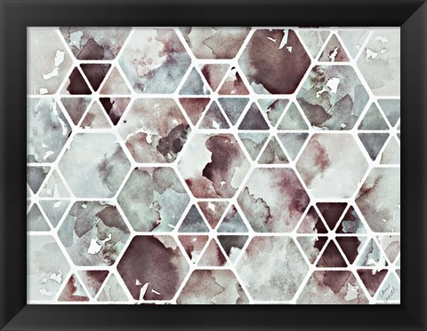Framed Geo Canyon Dream Print