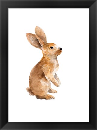 Framed Meadow Buddy I Print