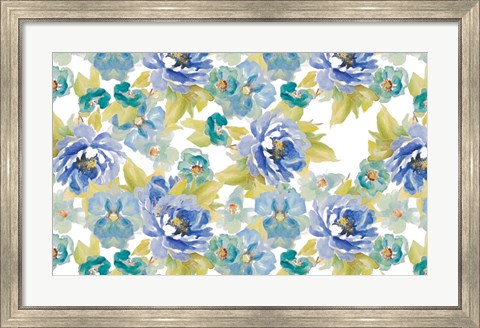 Framed Floral Delicate Blossoms Print