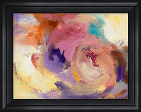 Framed Swirling Thoughts Print