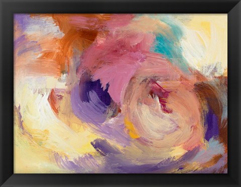 Framed Swirling Thoughts Print