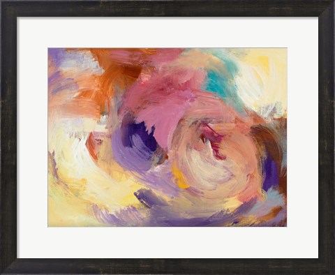 Framed Swirling Thoughts Print