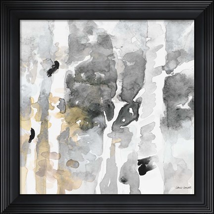 Framed Up to the Northern Skies Grey II Print