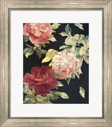 Framed Beauty of the Dark Blossom Print