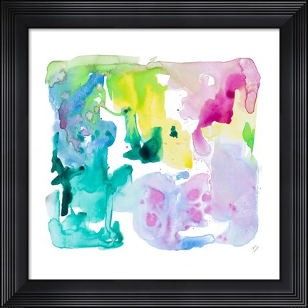 Framed Summer Abstract III Print