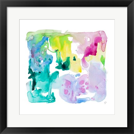 Framed Summer Abstract III Print