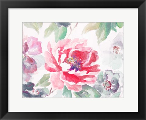 Framed Floral Delicate Spring Print