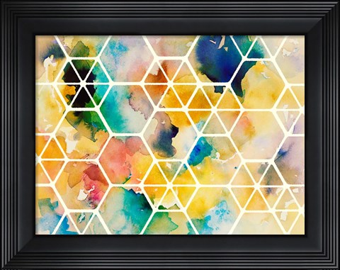 Framed Geo Canyon Dream Print