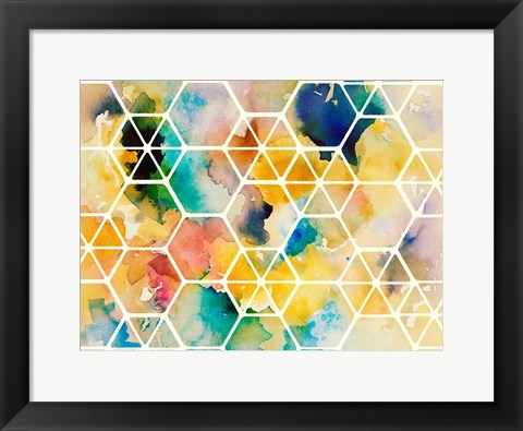 Framed Geo Canyon Dream Print