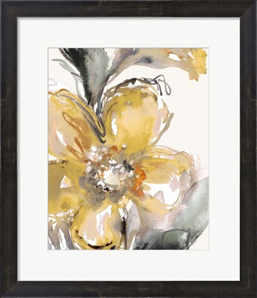 Framed Bright Blooms I Print