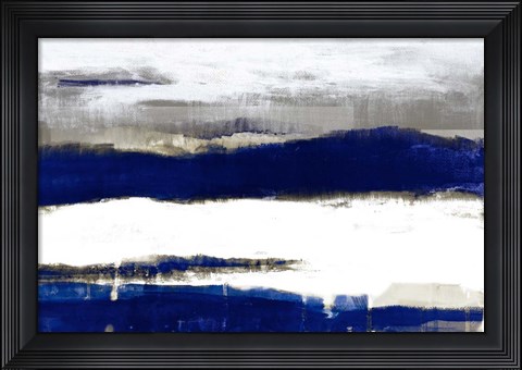 Framed Royal Stratascape Print