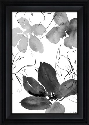 Framed Into Summer Black And White II Print