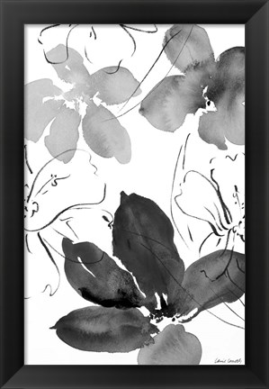 Framed Into Summer Black And White II Print