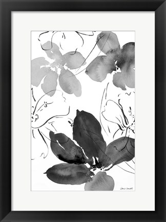 Framed Into Summer Black And White II Print