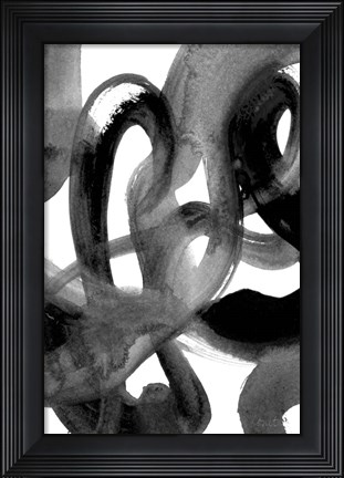 Framed Dark Movement II Print