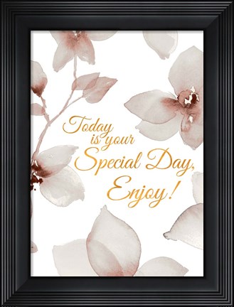 Framed Special Day Print