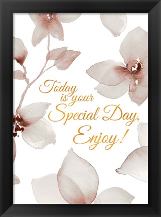 Framed Special Day Print