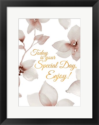 Framed Special Day Print