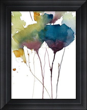 Framed Wildflower Grace II Print