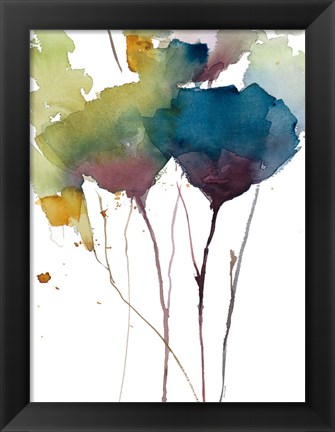 Framed Wildflower Grace II Print