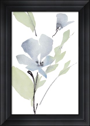 Framed Glowing Blooms I Print