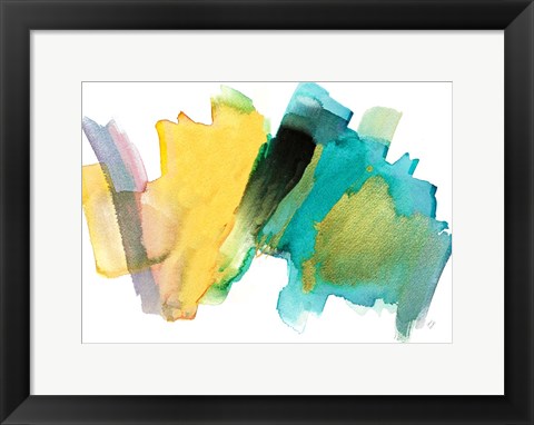 Framed Bright Visions Print