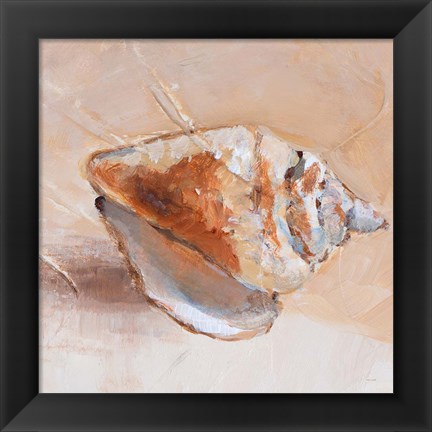 Framed Copper Sea Shell Print