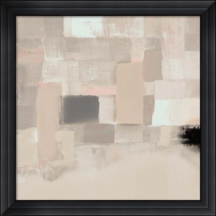 Framed Cream Voluminous I Print