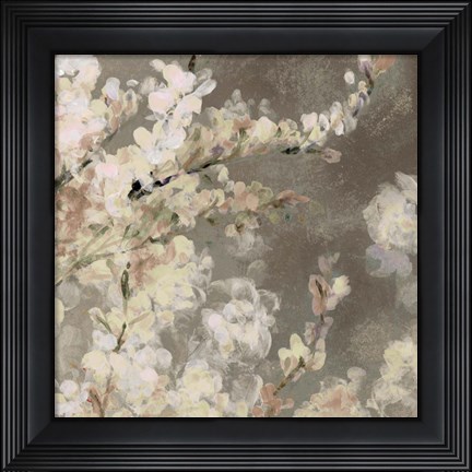 Framed Neutral Sakura Beauty Print