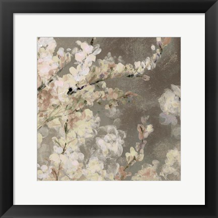 Framed Neutral Sakura Beauty Print