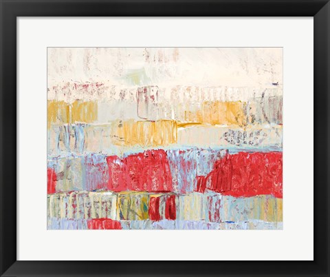 Framed Love is Patient Print