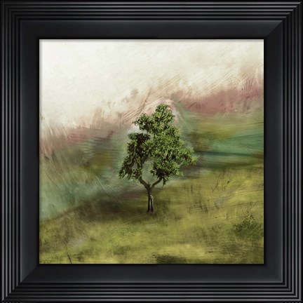 Framed Lone Oak Print
