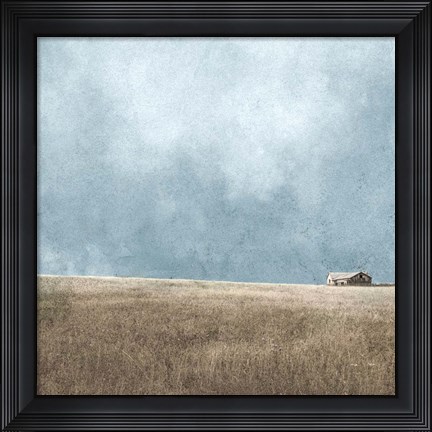 Framed After the Storm Blue Sky Print