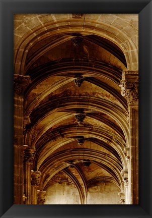 Framed Arches St Eustache I Print