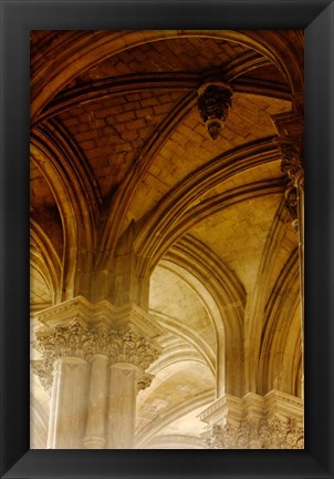 Framed Arches St Eustache II Print