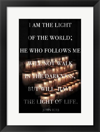 Framed Light of Life Print