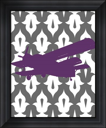 Framed Flight Patterns II Print