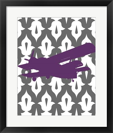 Framed Flight Patterns II Print