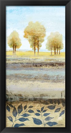 Framed Tree line II Print