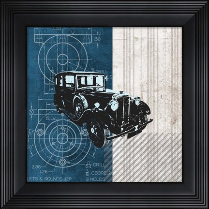 Framed Classy Ride II Print