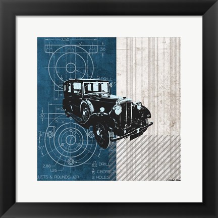 Framed Classy Ride II Print