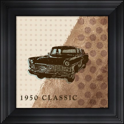 Framed Classy Ride III Print