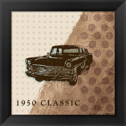 Framed Classy Ride III Print