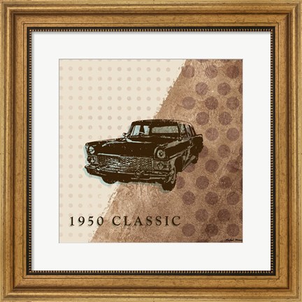 Framed Classy Ride III Print